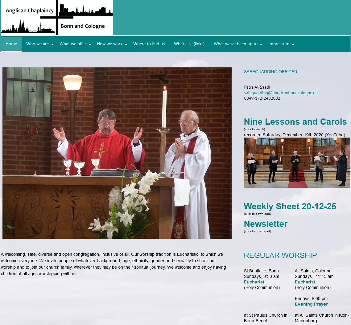 Anglican Chaplaincy for Bonn and Cologne